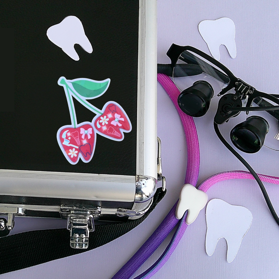 Dental Baddie Sticker Bundle