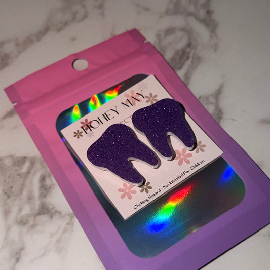 Flossy Purple Magnetic Buttons- Coming Soon