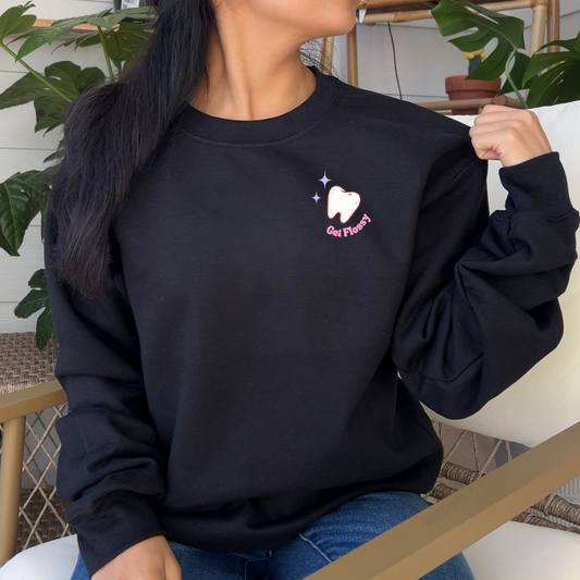 Get Flossy Crewneck