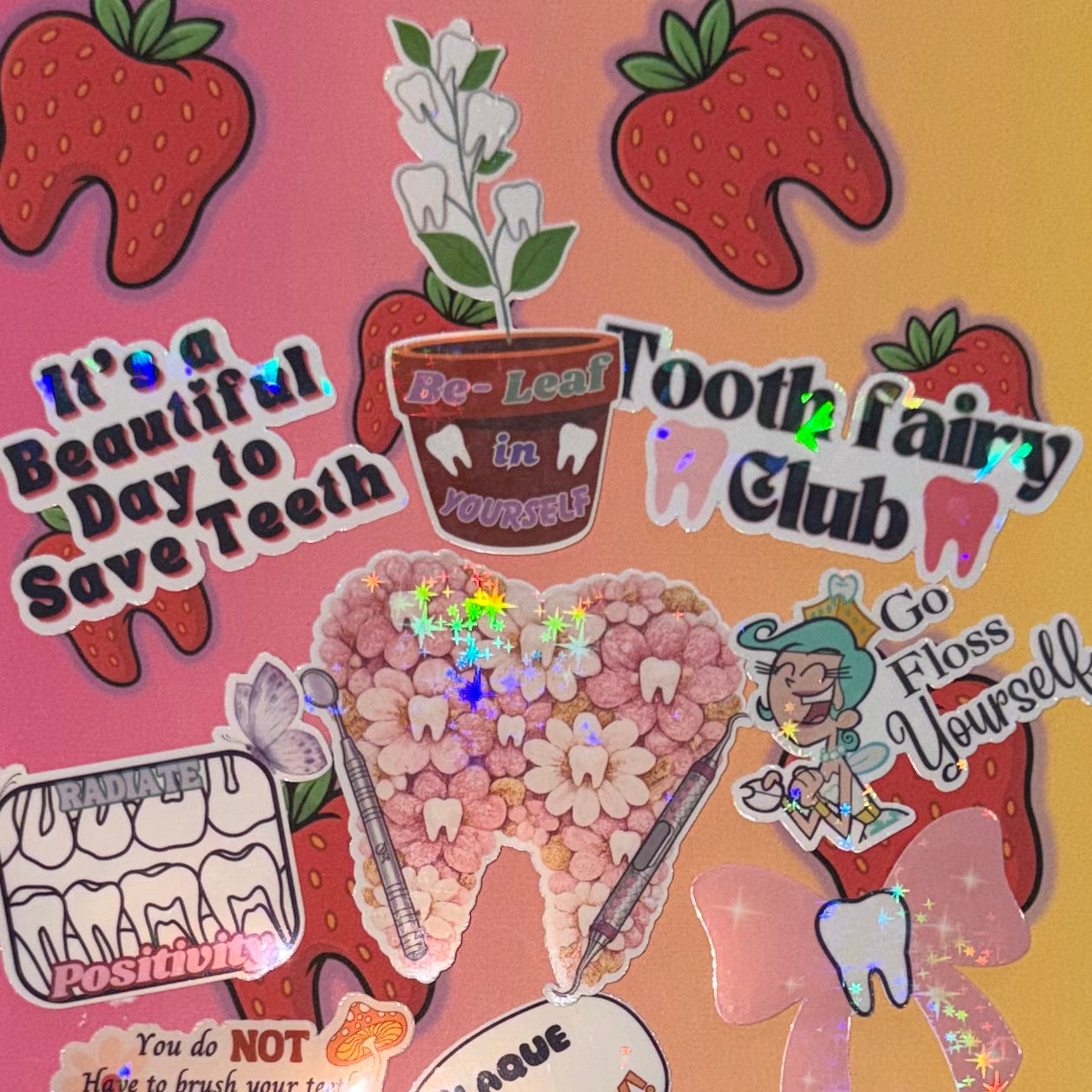 Mega Molar Madness Sticker Set
