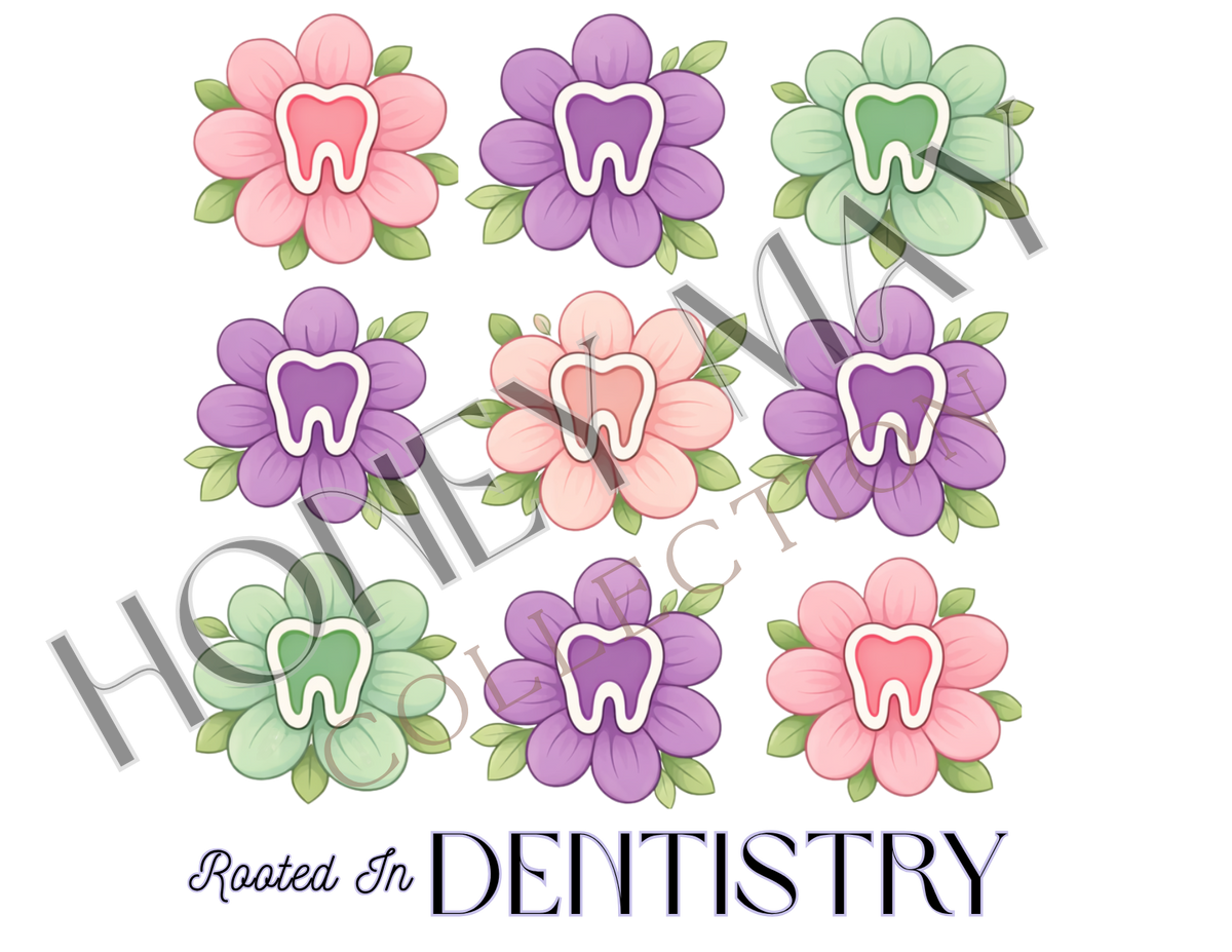 Dental Garden Digital File PNG