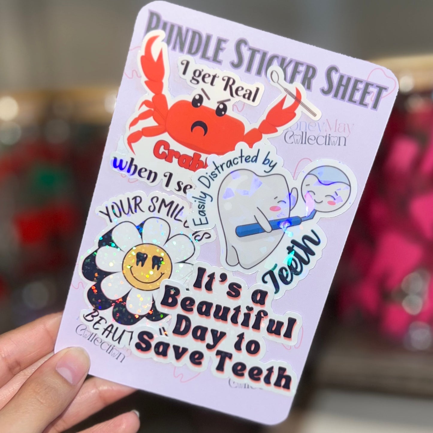 Beautiful Day to save teeth Sticker Bundle