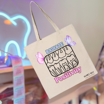 Dental Tote Bags- Sand Color- Pick Your Design