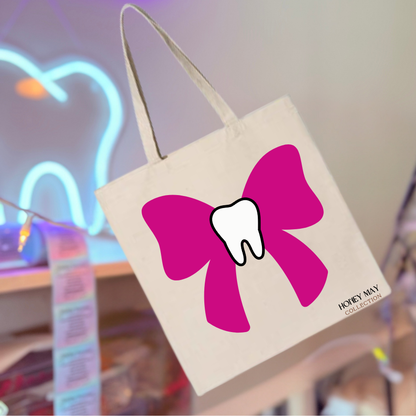 Dental Tote Bags- Sand Color- Pick Your Design