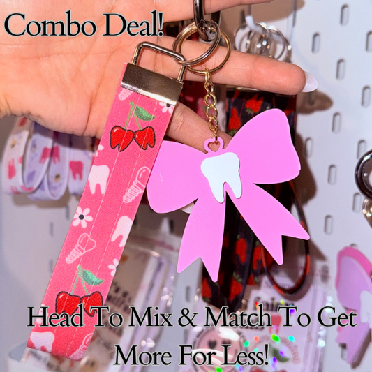 Keychain & Wristlet Bundle