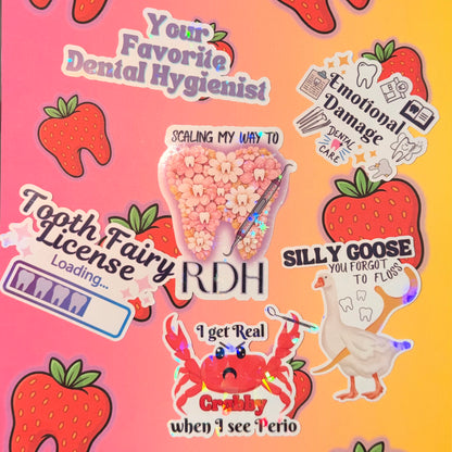 RDH Student Sticker Set