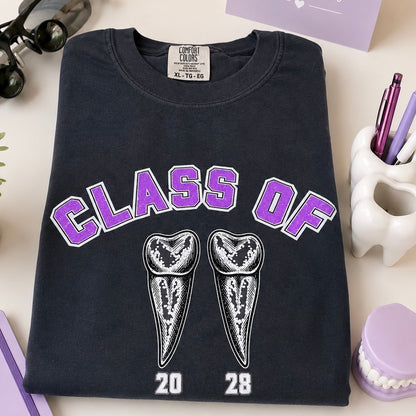 Class of Anatomy Teeth - Pick Your Class - Purple Glitter