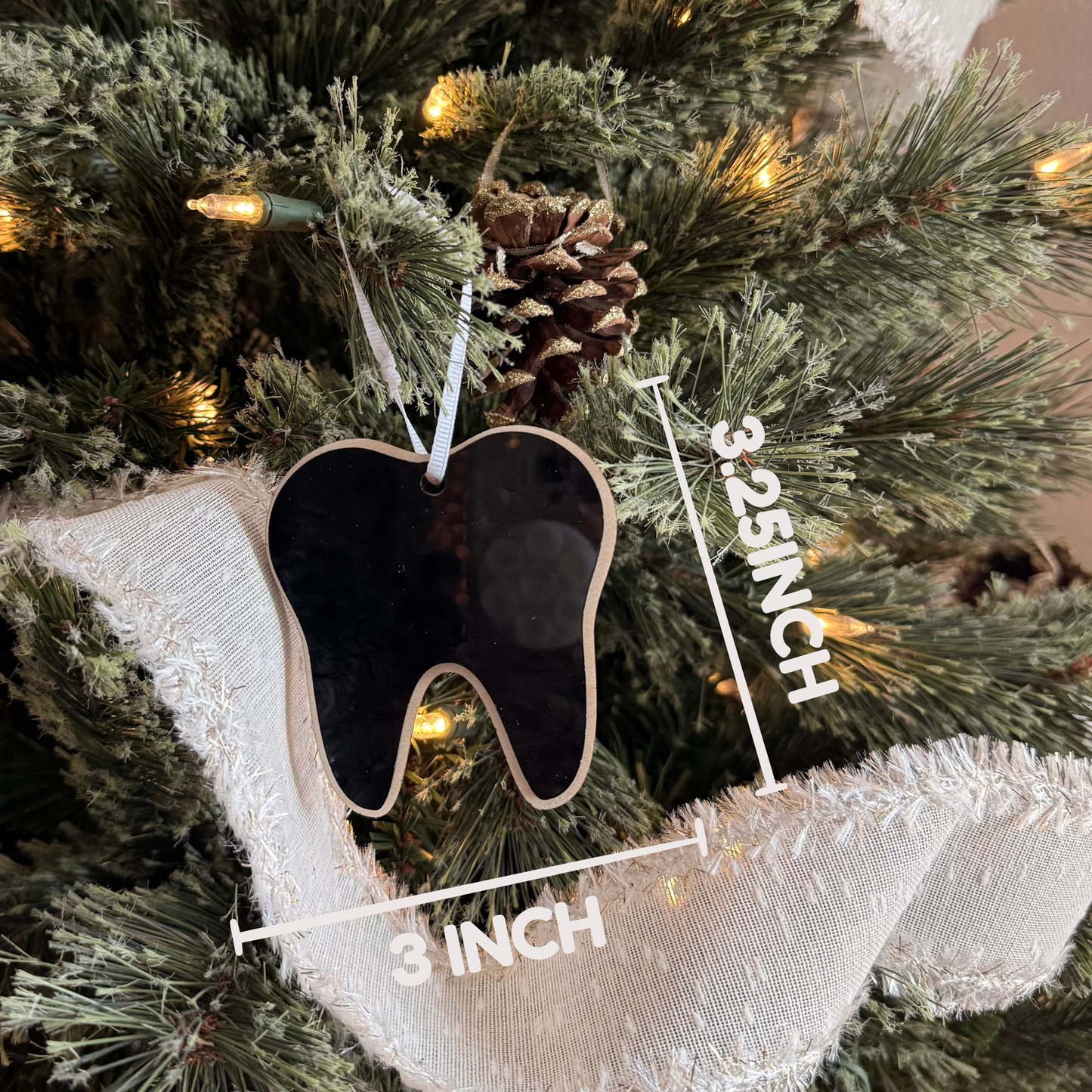 Christmas Tooth Ornaments