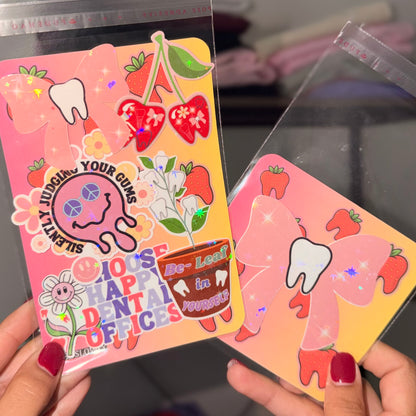 Tooth Bow Sticker Set