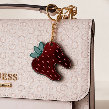Strawberry Tooth Keychain