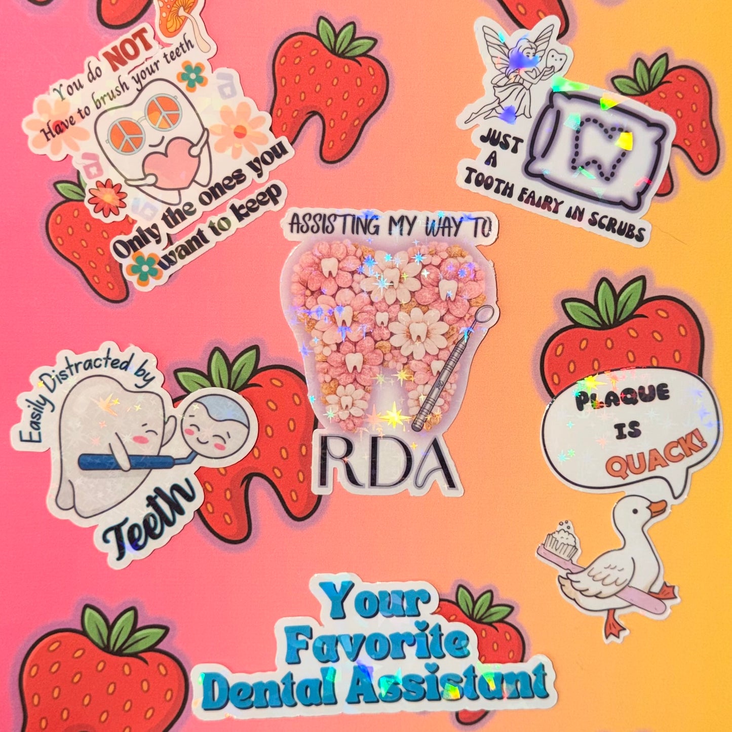 RDA Student Sticker Set