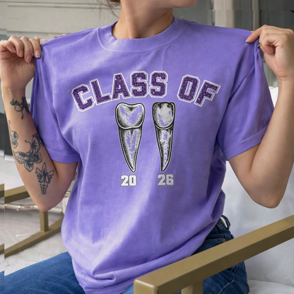 Class of Anatomy Teeth - Pick Your Class - Purple Glitter
