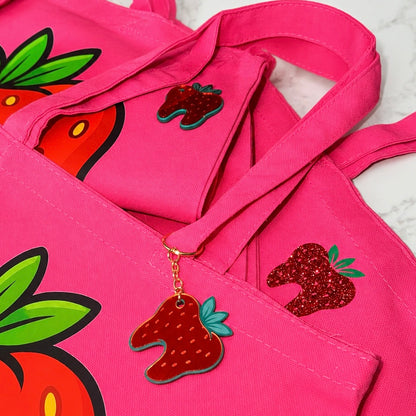 Strawberry Tote Gift Set