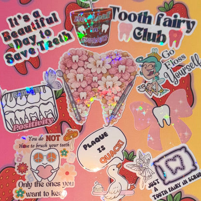 Mega Molar Madness Sticker Set