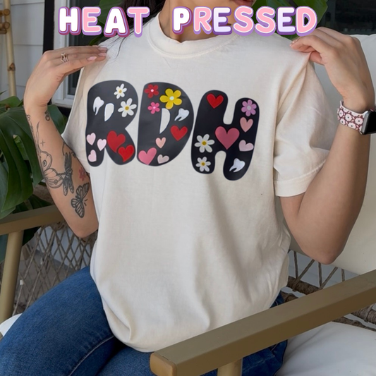 Spring Letters - RDH, RDA, DDS