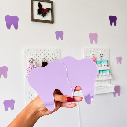 Mini Tooth Mirror Set (2) - Lavender
