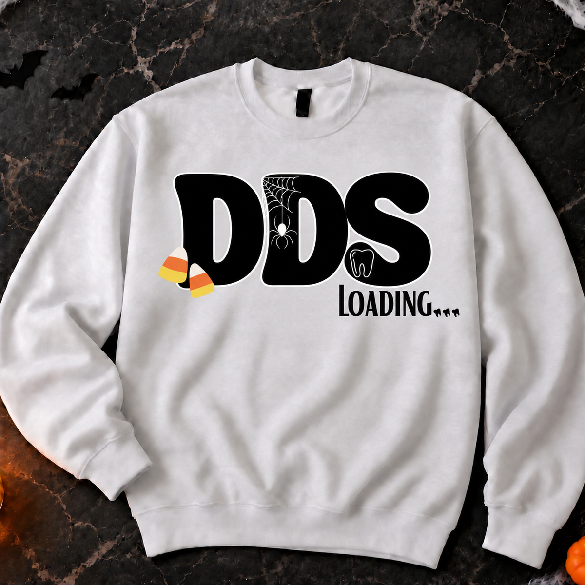 Halloween Student Letters Crewneck - RDH/RDA/DDS LOADING…