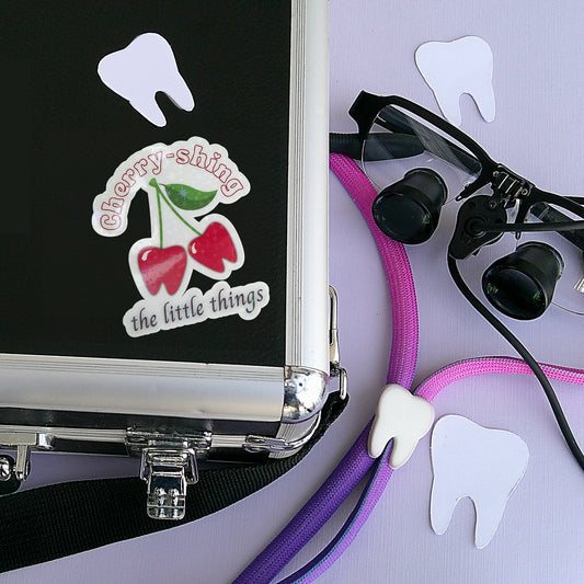 Cherry-shing The little things Sticker