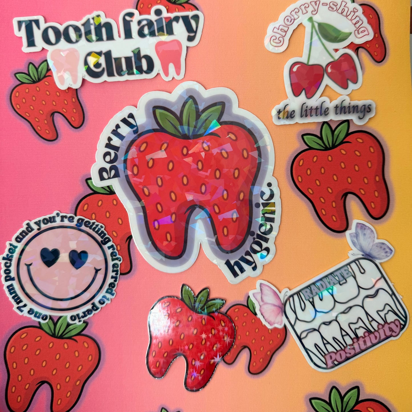 Berry Hygienic Sticker Set