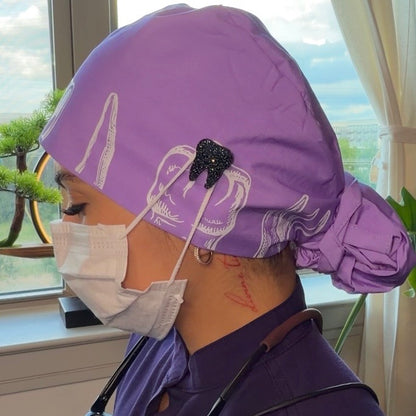 Available 06/20 - Full Series Scrub Caps Buttons NOT Included***