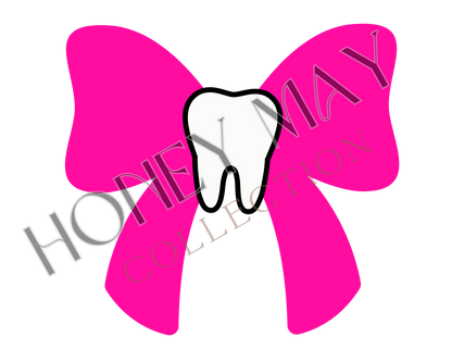 Dental Bow Digital File PNG