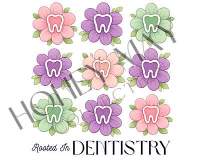 Dental Garden Digital File PNG