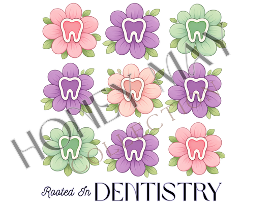 Dental Garden Digital File PNG