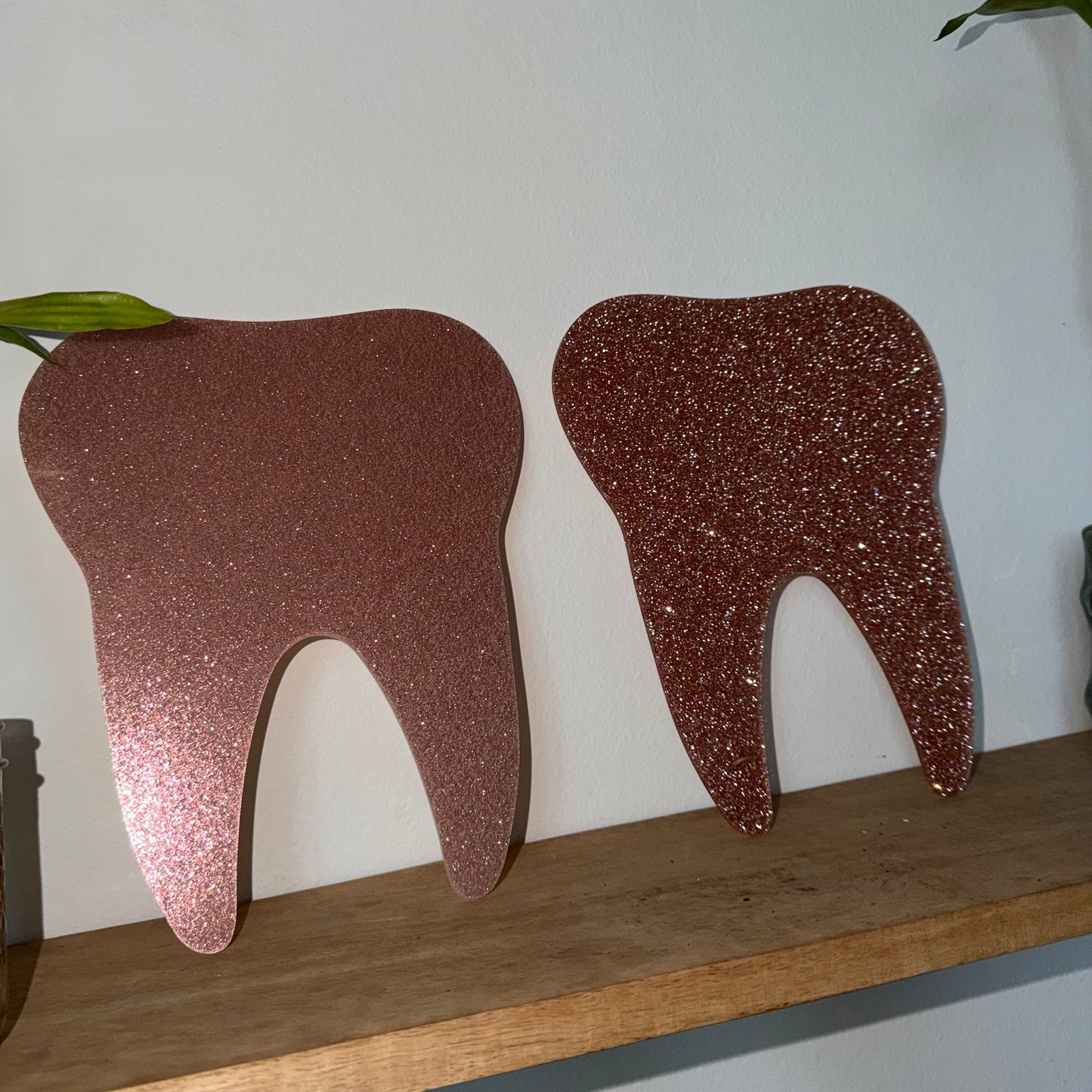 Tooth Wall Art (Glitter Finish)