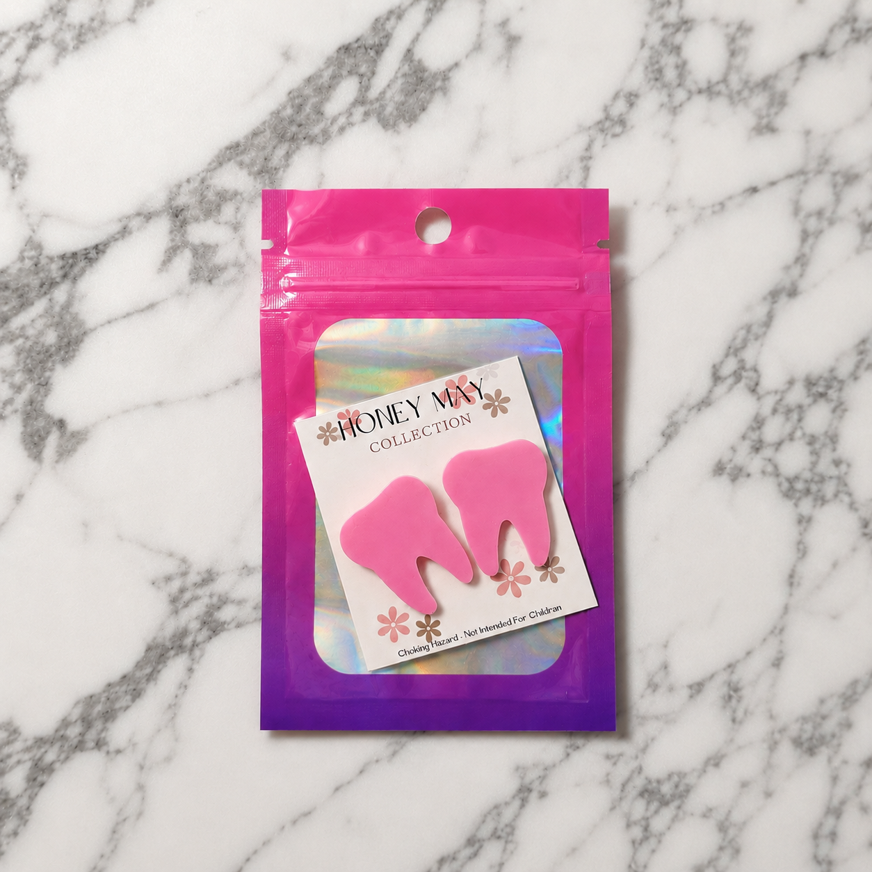 Matt Pink Magnetic Buttons