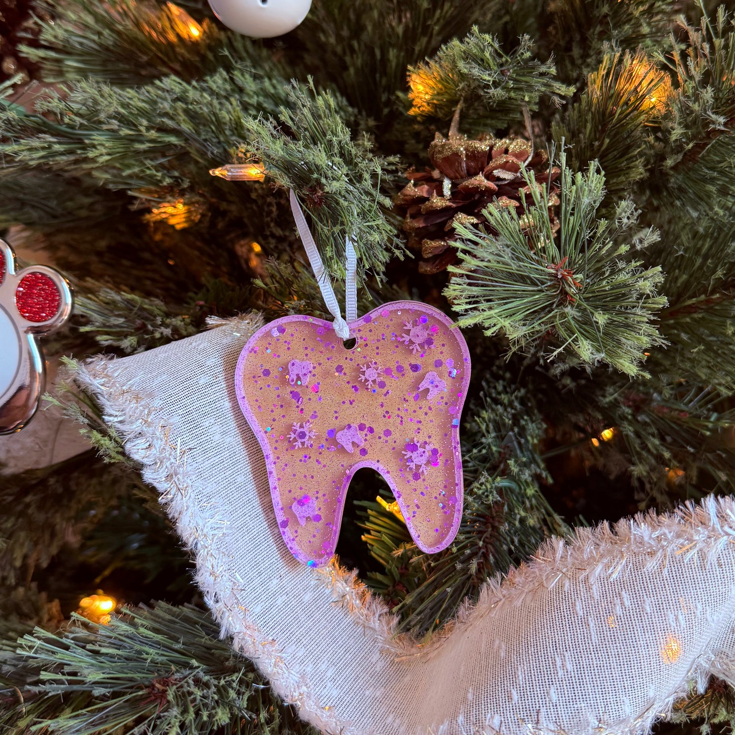 Christmas Tooth Ornaments