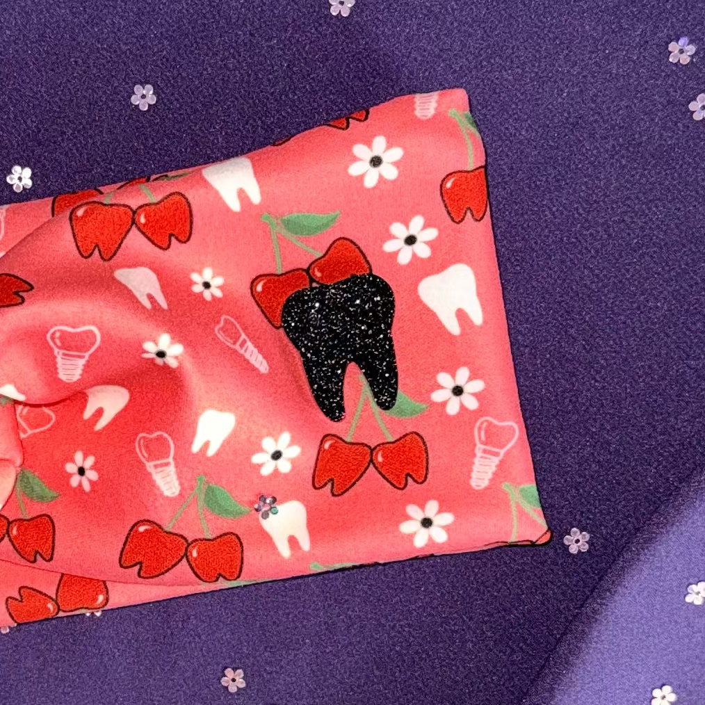 Glitter Black Magnetic Buttons