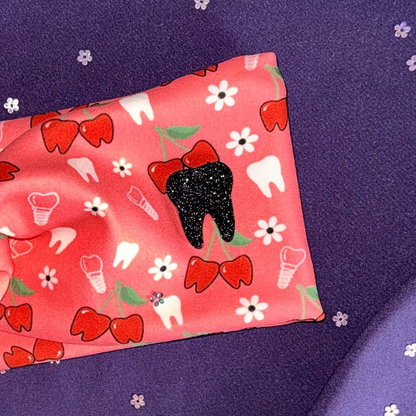 Glitter Black Magnetic Buttons