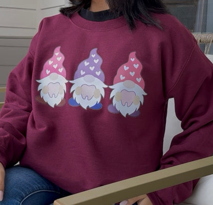 Valentine Gnomes Sweater