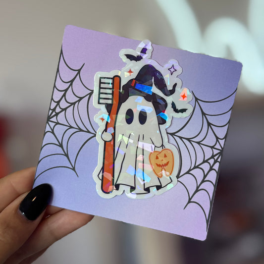 Jumbo Trick Or Tooth Sticker