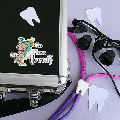 Go Floss Yourself Sticker Bundle