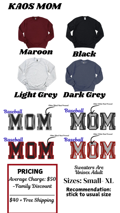 KAOS BaseBall Mom