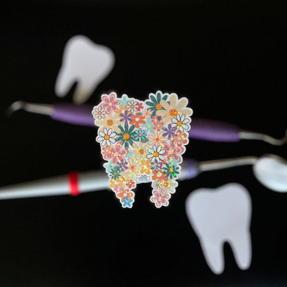 Flower Tooth Sticker