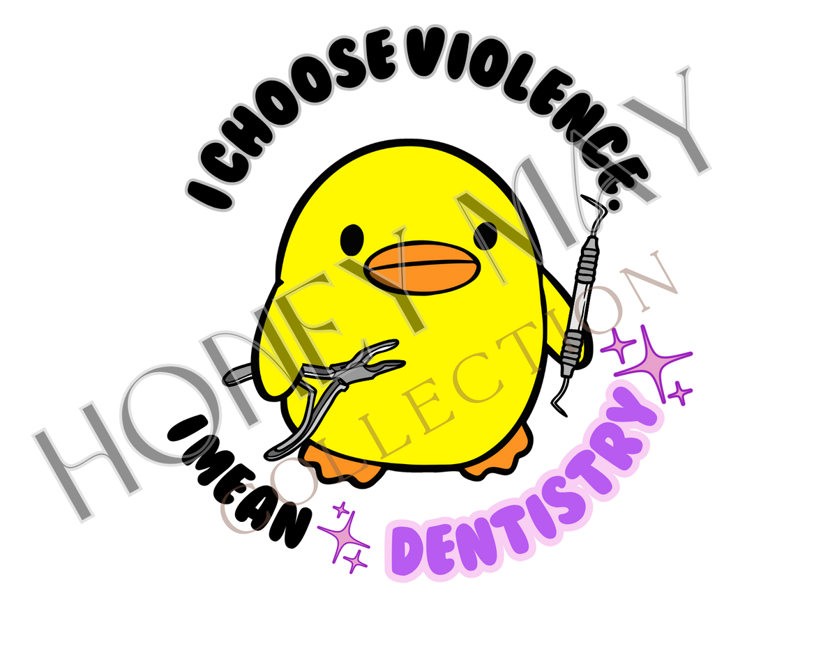 I Choose Violence Digital File PNG