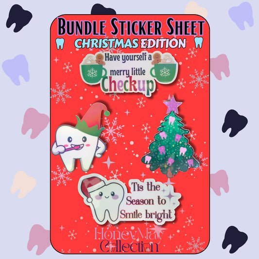 Merry Little Checkup Sticker Bundle