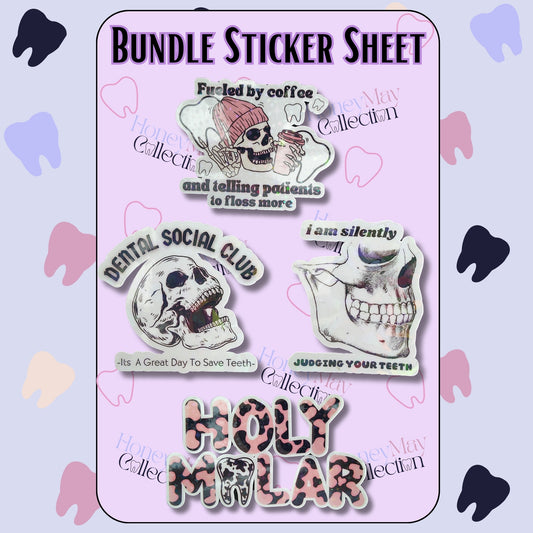 Skeleton Sticker Bundle